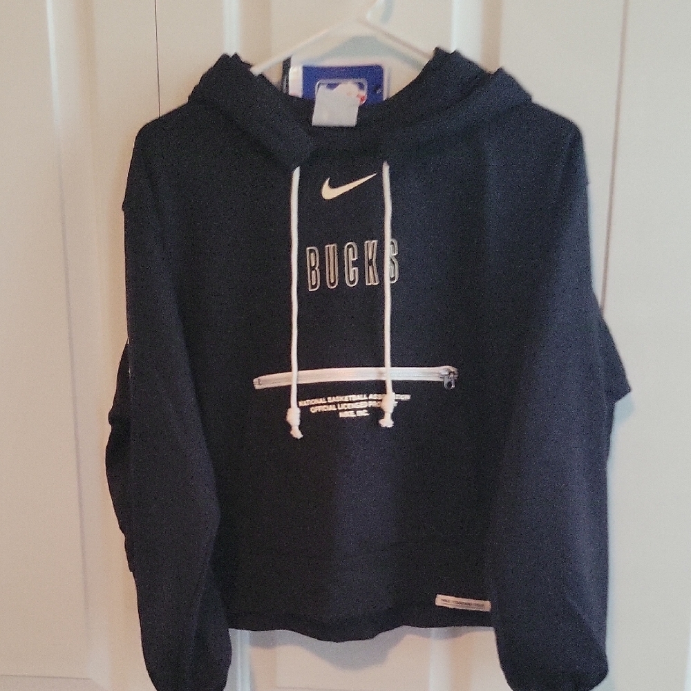 Nike Bucks Black Pullover Hoodie